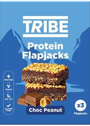 Tribe TRIBE Protein Flapjacks - Choc Peanut (Multipack) 114g