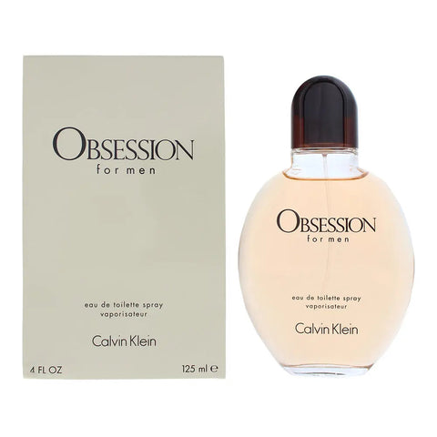 CK OBSESSION HOMME EDT SPRAY 125ML