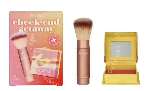 BENEFIT CHEEK-END GETAWAY SET : SHELLIE BLUSH 6G +