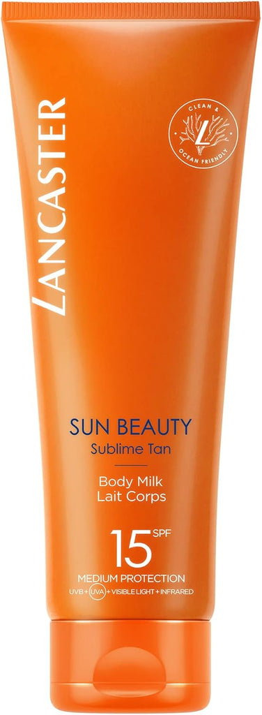 LANCASTER BEAUTY BODY MILK SPF15 250ML