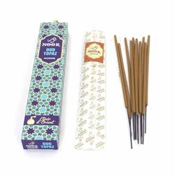 Tribal Soul Noor Oud Topaz Incense sticks 15g Pack.