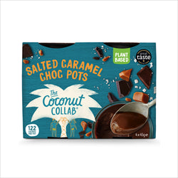 The Coconut Collaborative Choc & Salted Caramel Pots 4x45g