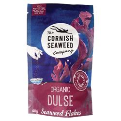 The Cornish Seaweed Company Flaked Organic Dulse Flakes. 40g