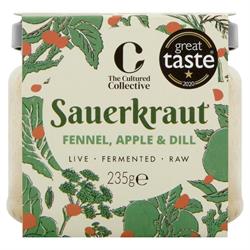 The Cultured Collective FennelApple & Dill Sauerkraut 235g