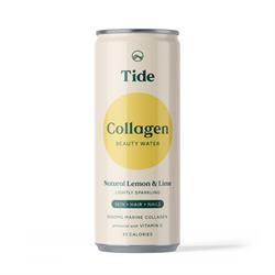 Tide Sparkling Marine Collagen Water - Lemon & Lime 330ml