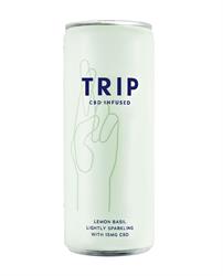 Trip Drink Ltd CBD Infused Drink with Adaptogens - Lemon Basil 250ml