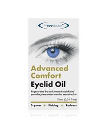 The Eye Doctor Advanced Comfort Eyelid Oils with Aloe Vera and Calendula.