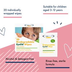 The Eye Doctor The Eye Doctor Biodegradable Eyelid wipes x 20.