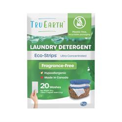 Tru Earth Tru Earth Eco Laundry Strips Fragrance Free 20 strips