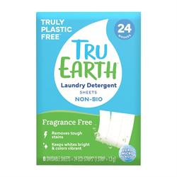 Tru Earth Tru Earth Laundry Detergent Strips Fragrance Free 24 washes