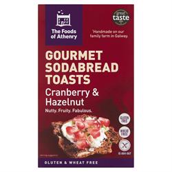 The Foods Of Athenry GF Cranberry & Hazelnut Toasts 110g