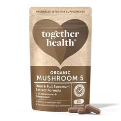 Together Health Together Health Organic Mushroom 5 Complex - 60 Capsules