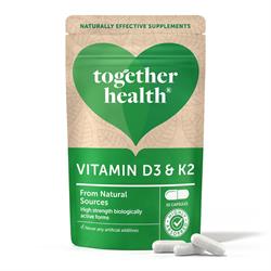 Together Health Together Health Vitamin D3 & K2 MK7 form 3000iu 30 Capsules