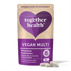 Together Health Together Vegan Multi Vit & Mineral - Food Supplement 60 Caps