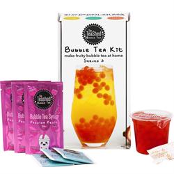 The TeaShed The TeaShed 3 Serving Fruit Bubble Tea Kit Gift Box 390g