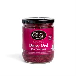 The Cultured Food Company Organic Ruby Red Sauerkraut 400g