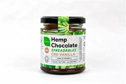 Themptation Organic Hemp Chocolate Spreadables - CBD Vanilla 165g