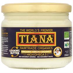 Tiana High Omega 3 Coconut Cooking Butter 250ml