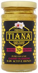 Tiana Raw Active Cherry Blossom Honey 39+ 250g