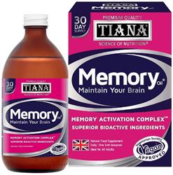 Tiana TIANA Advanced Formula Memory Oil Brain Vitamins for Memory