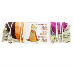 Tierra Zen 7-Chakra California White Sage Smudging Bundle