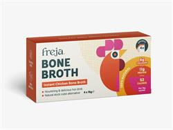 Freja Freja Instant Bone Broth box of 4 x 15g Sachet - Chicken