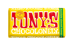 Tonys Chocolonely 32 % Almond Honey Nougat Chocolate Bar 180g