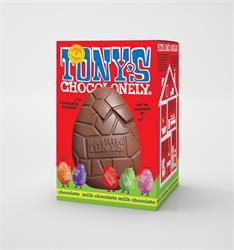 Tonys Chocolonely Tony's  Large Hollow Milk Easter Egg & Mini Eggs 242g