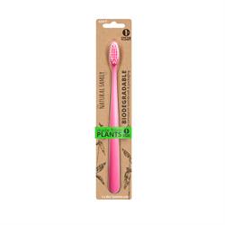The Natural Family NFco Bio Toothbrush Single Neon Assorted 25g