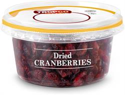 Tropgo Foods Tropgo Dried Cranberries 190g