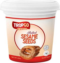 Tropgo Foods Tropgo Hulled Sesame seeds 200g