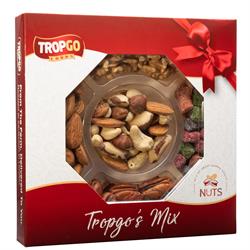 Tropgo Foods Tropgo Raw Nuts & Fruit gift box 250g