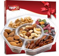 Tropgo Foods Tropgo Raw Nuts & Fruit gift box 250g