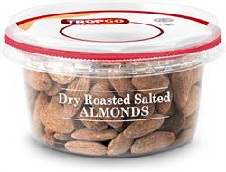 Tropgo Foods Tropgo Roasted Salted Almonds 180g