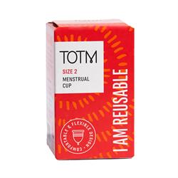 TOTM TOTM Menstrual Cup - Size 2 43mm diameter Case of 6