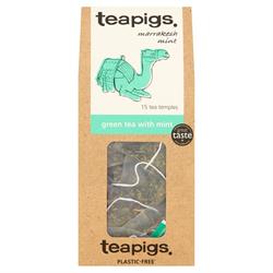 Teapigs green tea with mint 15 tea temples