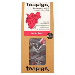Teapigs Super Fruit 15 tea temples