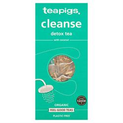 Teapigs Organic Cleanse - Detox Tea 15 tea temples