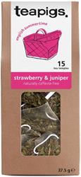 Teapigs Teapigs Strawberry & Juniper Tea Infusion 15 Tea Bag