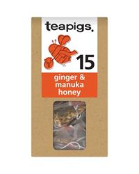 Teapigs Ginger & Manuka Honey Infusion 15 Tea bags