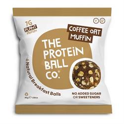 The Protein Ball Co Coffee Oat Muffin Protein + Vitamin Balls (Breakfast To-Go)