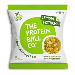 The Protein Ball Co Lemon & Pistachio Protein + Vitamin Balls (Plant Protein)