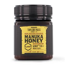 TAYLOR PASS HONEY Taylor Pass Manuka Honey UMF15+/MGO514 250g