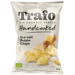 Trafo Organic Handcooked Seasalt Crisps 125g