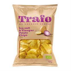 Trafo Organic Classic Salt & Vinegar Crisps 125g