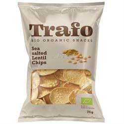 Trafo Trafo Organic Lentil Chips Seasalt 75g