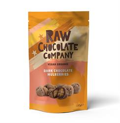 The Raw Chocolate Company Organic Chocolate Mulberries 100g