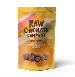 The Raw Chocolate Company Organic Chocolate Ginger 100g