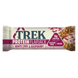Trek White Choc & Raspberry Flapjack 50g