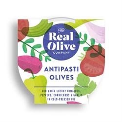 The Real Olive Company Antipasti & Mixed Olives 160g